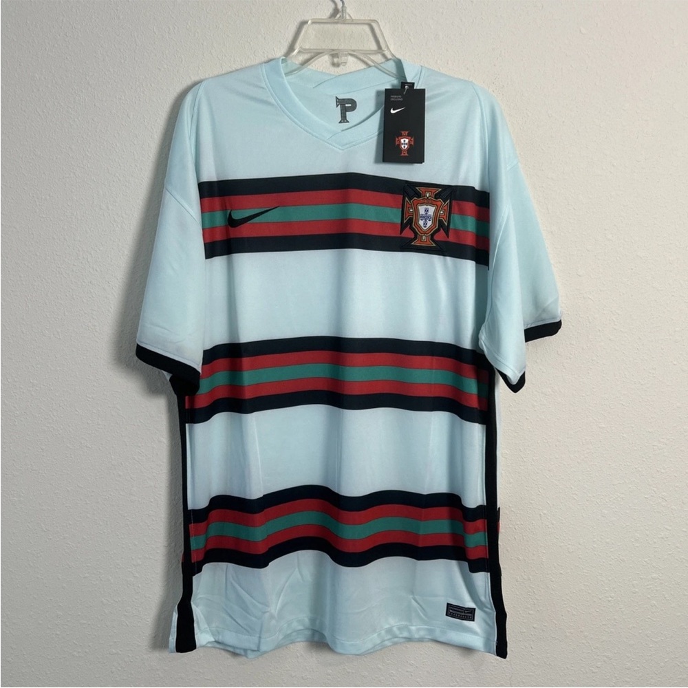 NWT Nike Portugal 2020 2021 Away Soccer Football Jersey T-Shirt Men’s Size 4XL